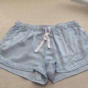 SO light blue striped shorts